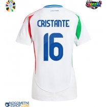 Ženski Nogometni dresi Italija Bryan Cristante #16 Gostujoči EP 2024 Kratek Rokav